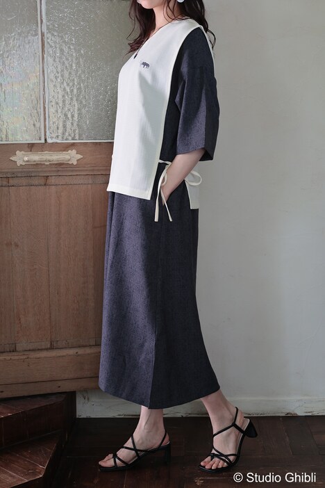 「もののけ姫 リラックスウェア 森の音がきこえる ワンピースセット」着用イメージ