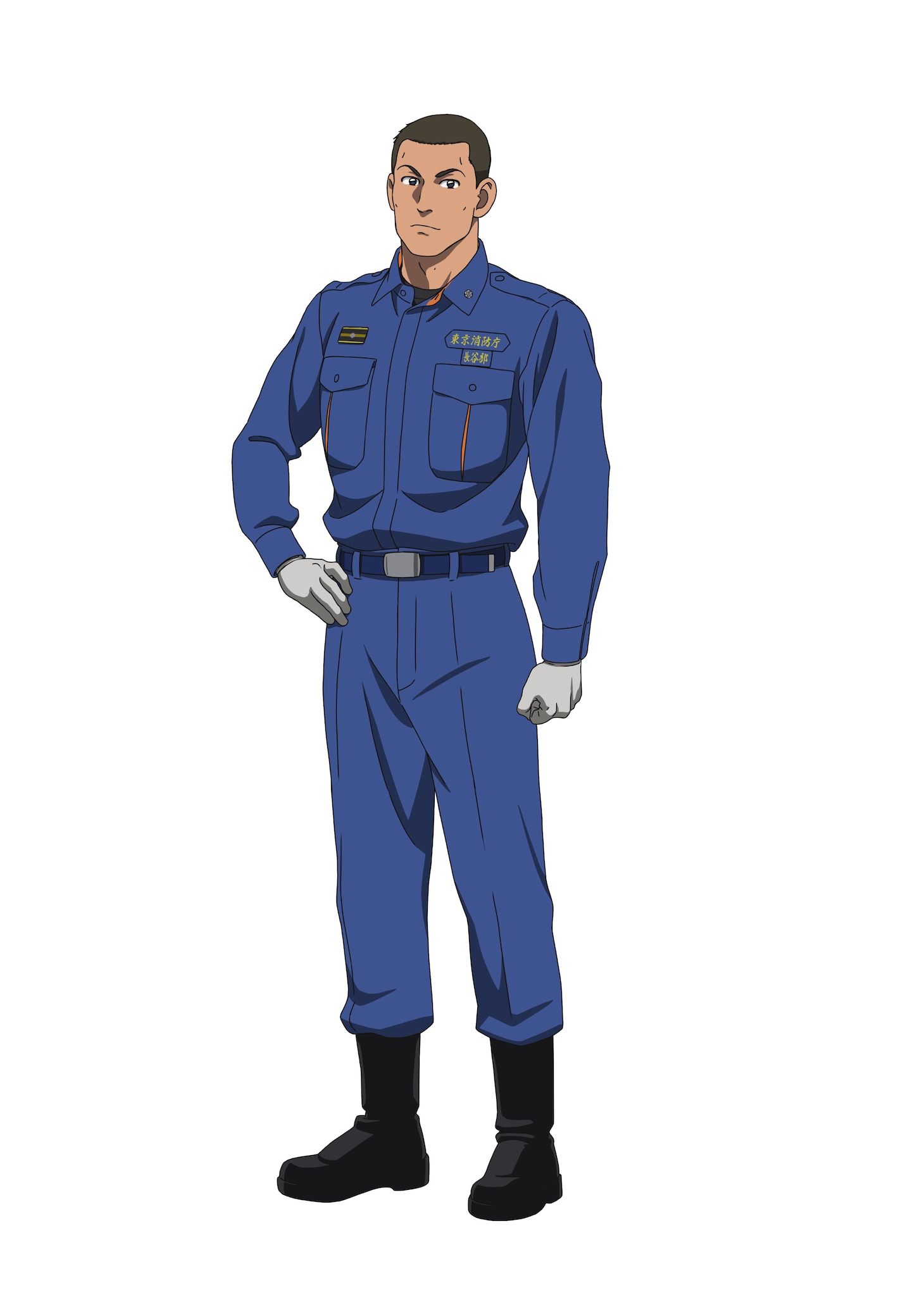 長谷部（CV：阿座上洋平）(c)曽田正人・冨山玖呂・講談社／「め組の大吾 救国のオレンジ」製作委員会