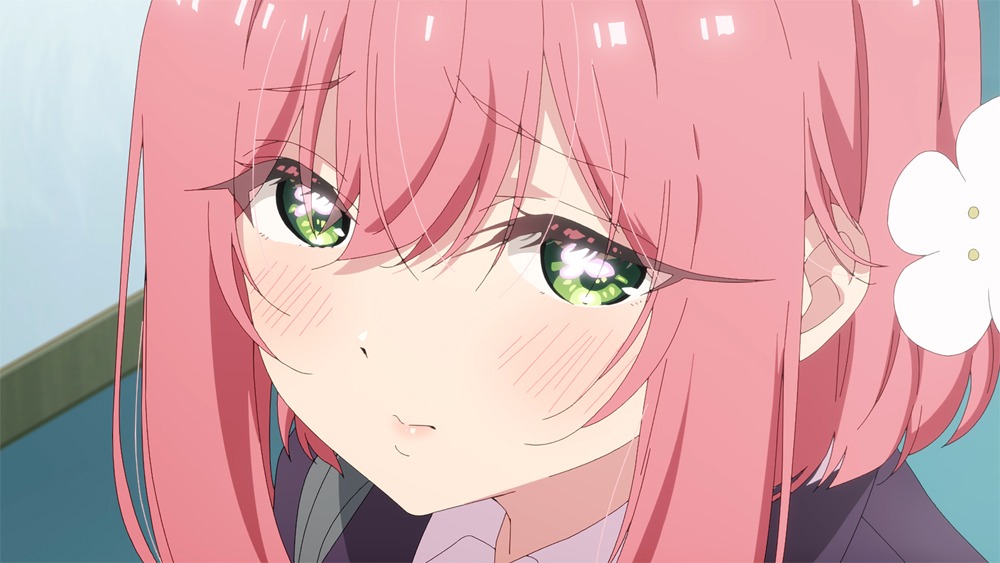 TVアニメ「君のことが大大大大大好きな100人の彼女」PV第1弾の場面カット。