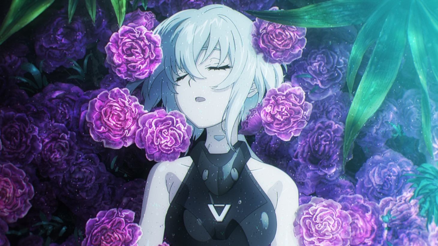 アニメ「SYNDUALITY Noir」第1話より。