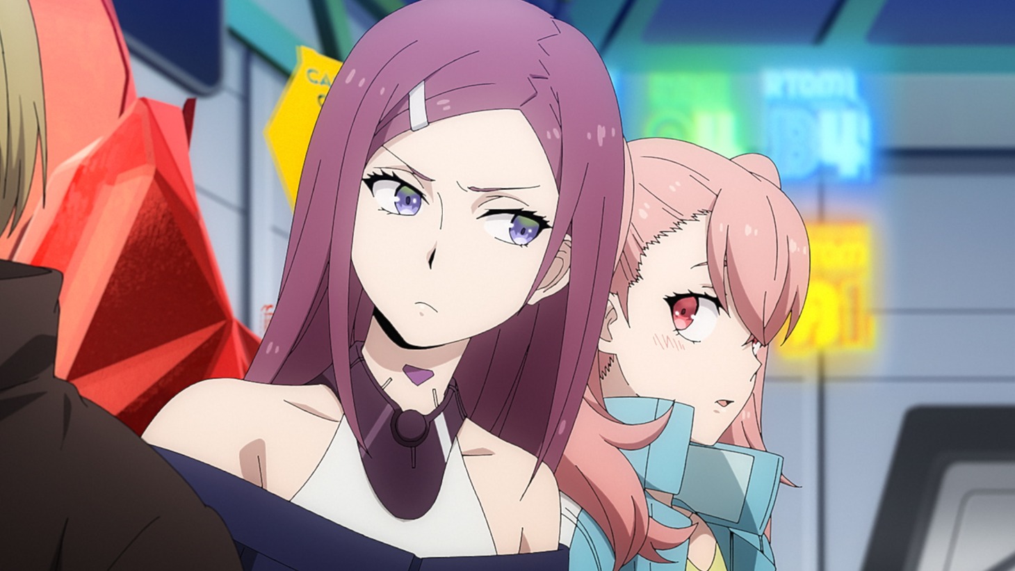 アニメ「SYNDUALITY Noir」第1話より。