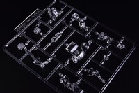 限定版特典の「PLAMAX minimum factory バイファム クリアカラーVer.」。