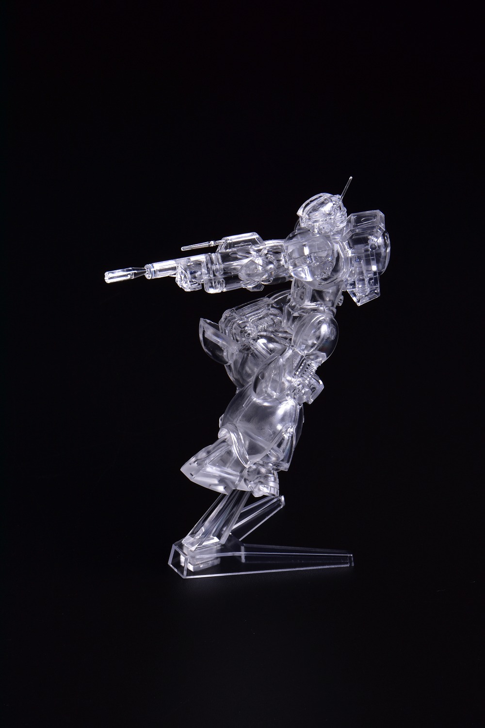 限定版特典の「PLAMAX minimum factory バイファム クリアカラーVer.」。