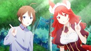 TVアニメ「実は俺、最強でした？」ノンクレジットオープニング映像の場面カット。