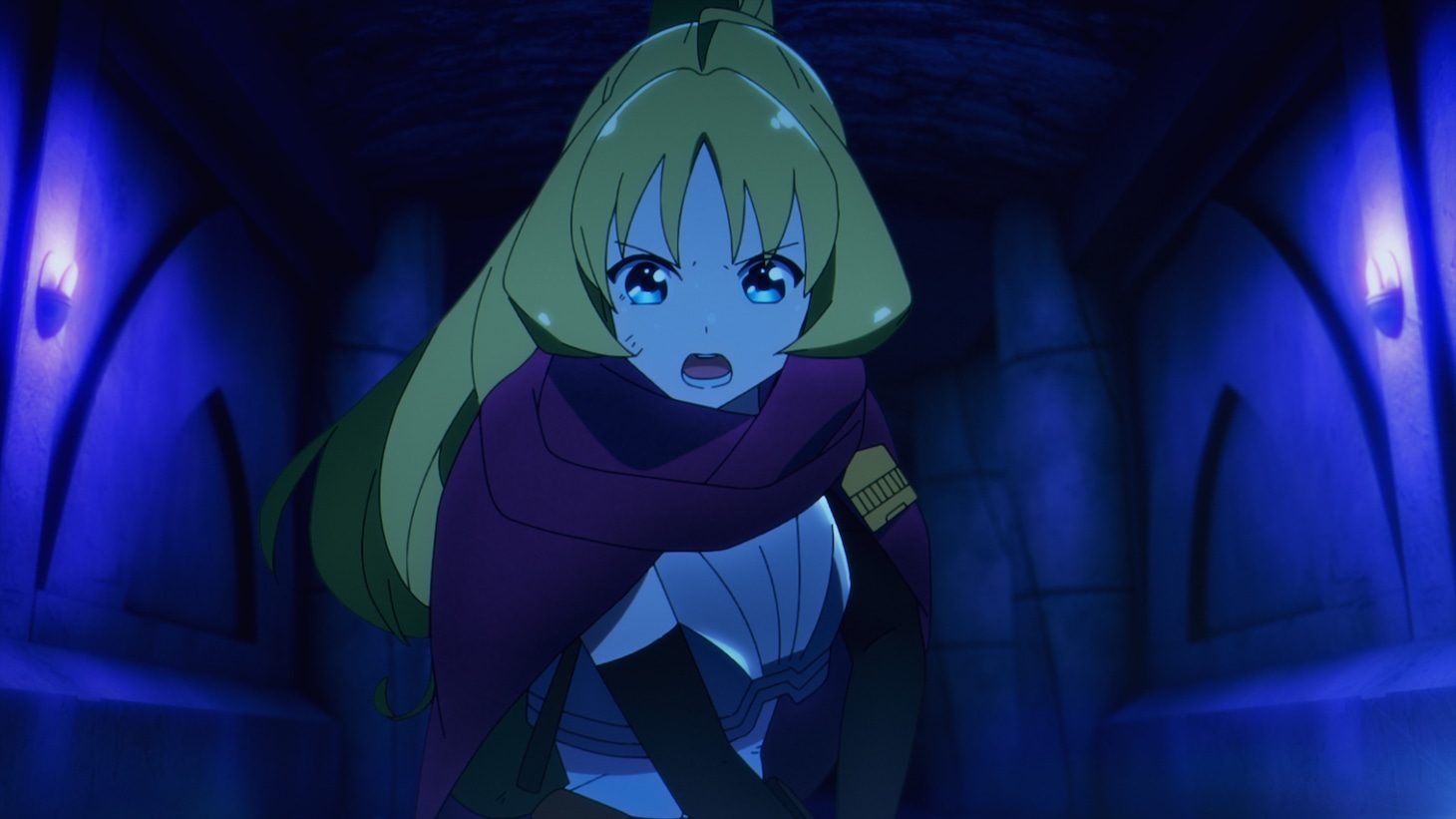 TVアニメ「望まぬ不死の冒険者」ティザーPVより。(c)丘野優・オーバーラップ/望まぬ不死製作委員会