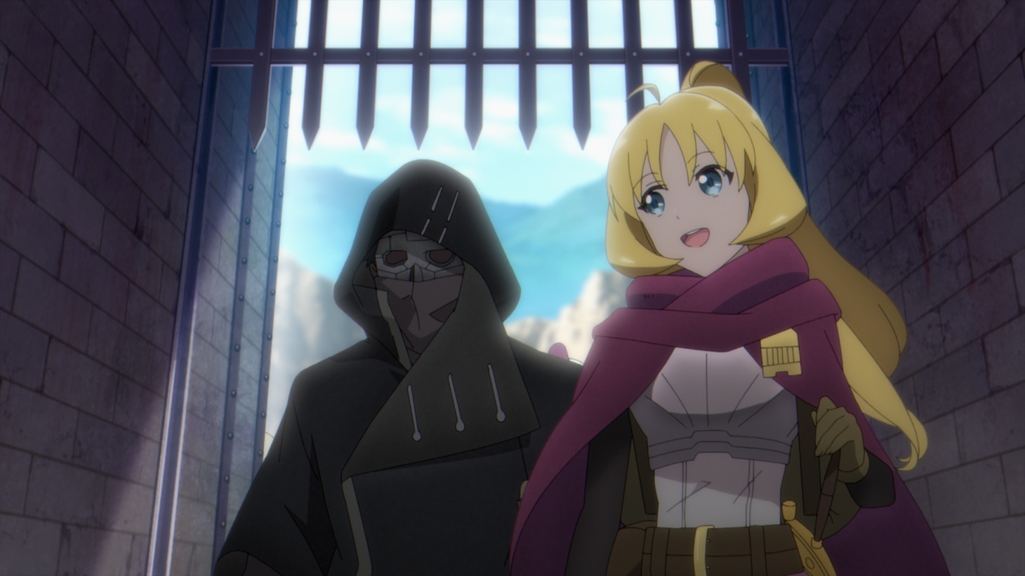 TVアニメ「望まぬ不死の冒険者」ティザーPVより。(c)丘野優・オーバーラップ/望まぬ不死製作委員会