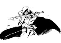 キャラクターデザイン・佐野隆雄が描き下ろしたイラスト。