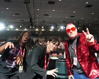 「AnimeExpo 2023」第1話ダイジェスト版先行上映での様子。