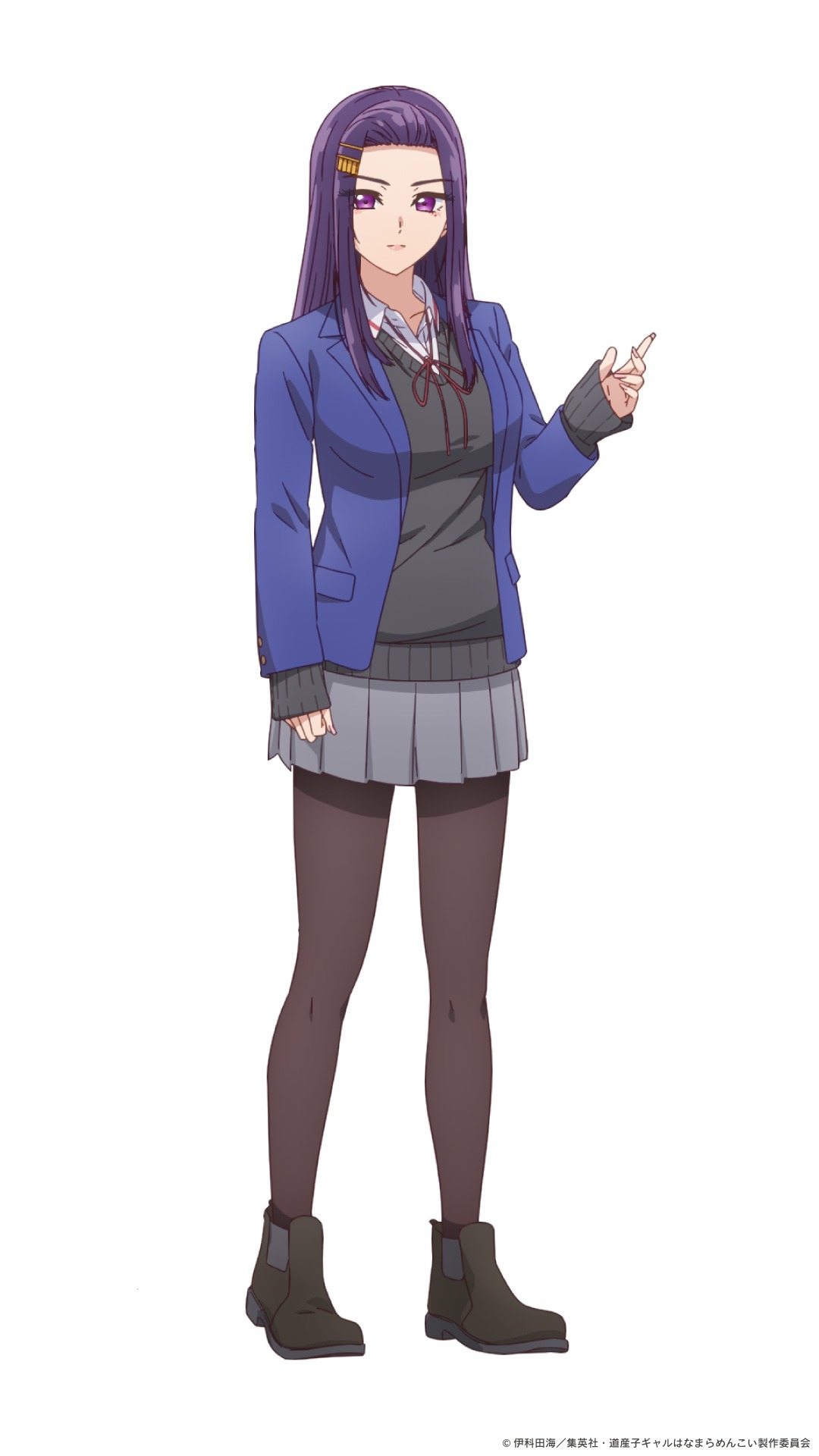 秋野沙友理（CV：花守ゆみり）。翼や美波のクラスメイトで、美波から「黒髪清楚系ギャル」と呼ばれる。クールでとっつきにくいかと思いきや、実はゲームが大好きな恥ずかしがり屋。自分を変えて友達を作りたいとも思っている。北海道育ちだが、両親が使っていないこともあって方言では話さない。(c)伊科田海/集英社・道産子ギャルはなまらめんこい製作委員会