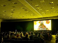 「Anime Expo 2023」内で行われた「め組の大吾 救国のオレンジ」世界最速先行上映会の様子。