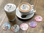 「シティーハンター」の「名シーンラテアート」は全5種。