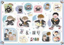 「氷の城壁」のステッカーシート。 (c)阿賀沢紅茶／集英社