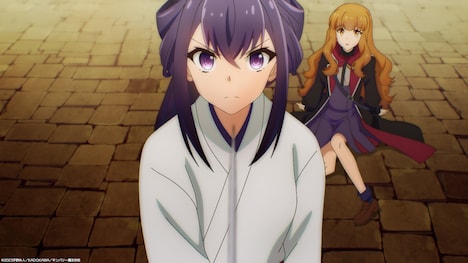 TVアニメ「七つの魔剣が支配する」第1話の場面カット。