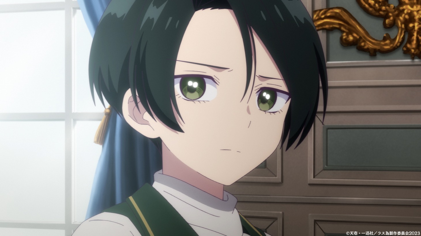 アニメ「悲劇の元凶となる最強外道ラスボス女王は民の為に尽くします。」第1話より。