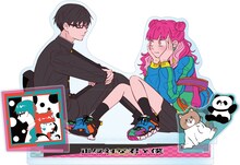 「正反対な君と僕」のジオラマフィギュア。 (c)阿賀沢紅茶／集英社