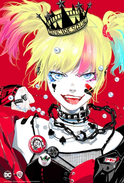 アニメ「異世界スーサイド・スクワッド」の原案キービジュアル。Suicide Squad and all related characters and elements (c) & TM DC (c) 2023 Warner Bros. Japan LLC