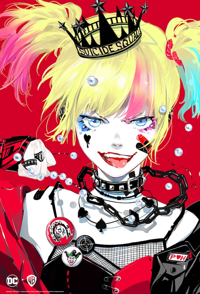 アニメ「異世界スーサイド・スクワッド」の原案キービジュアル。Suicide Squad and all related characters and elements (c) & TM DC (c) 2023 Warner Bros. Japan LLC