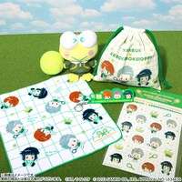 TVアニメ「新テニスの王子様」とサンリオキャラクターズのコラボグッズ。