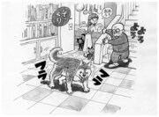 ちばてつやの描き下ろしイラスト。