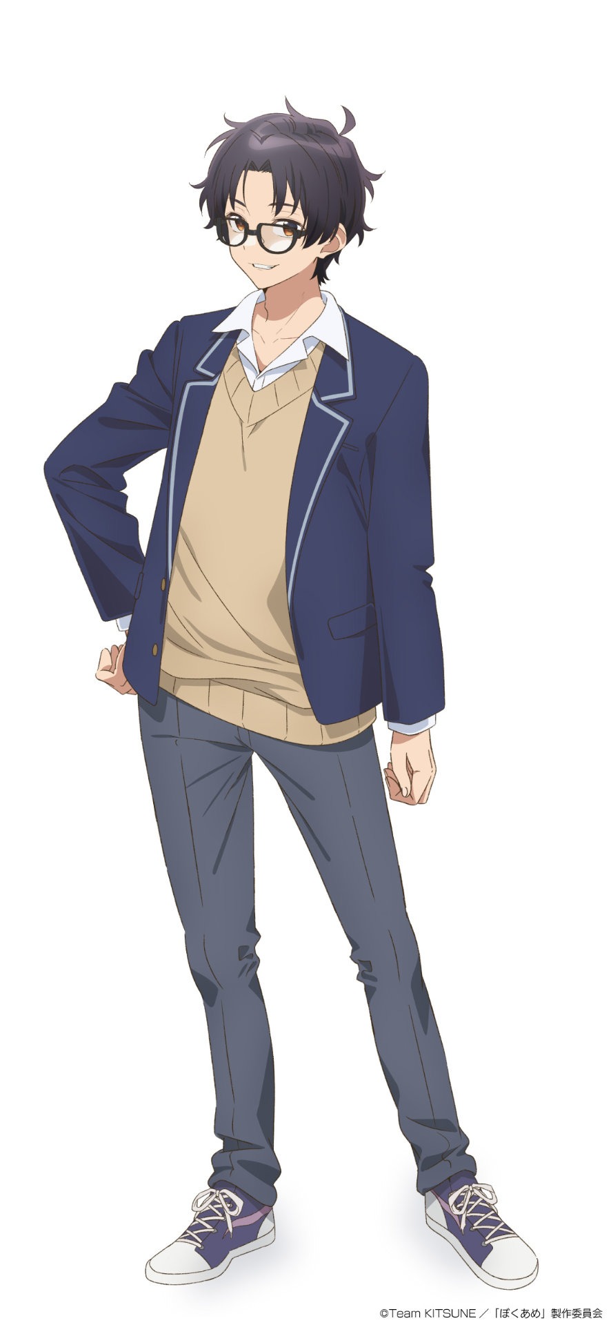 仙堂暁斗（CV：木村良平）(c)Team KITSUNE／「ぼくあめ」製作委員会