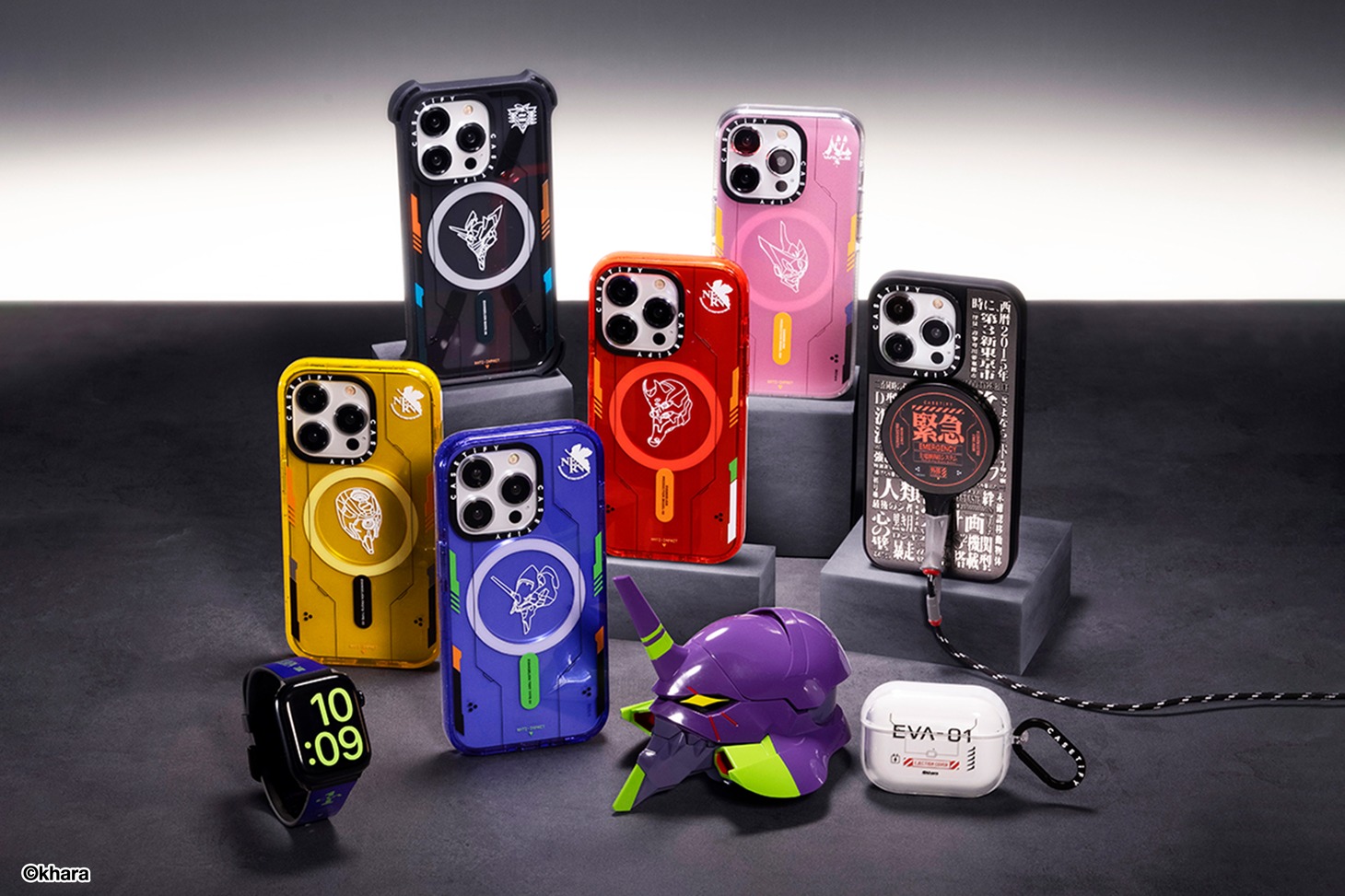 「EVANGELION x CASETiFY」より。