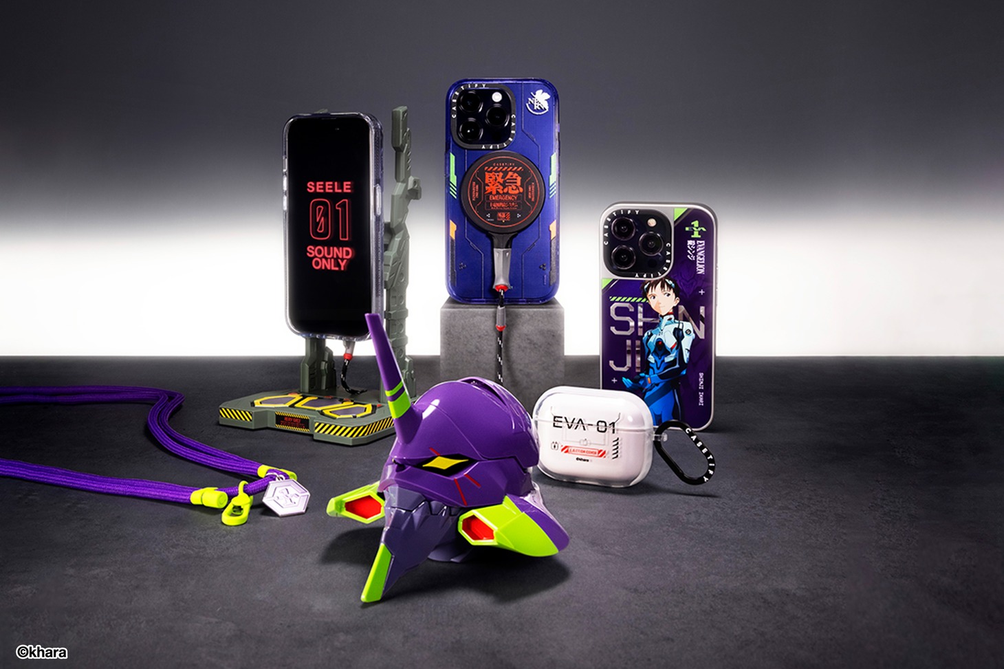 「EVANGELION x CASETiFY」より。