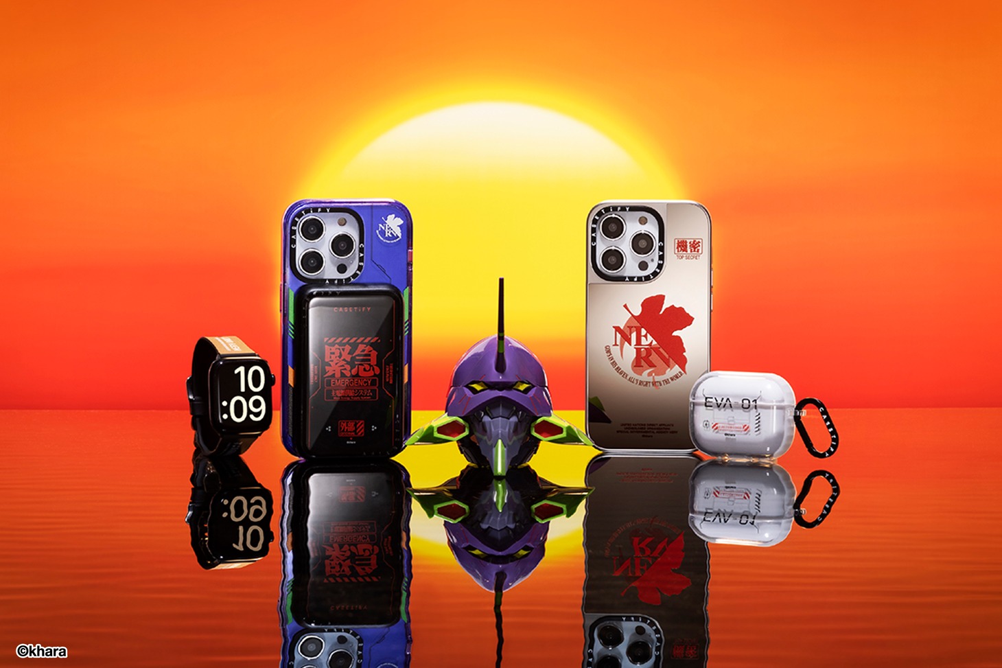 「EVANGELION x CASETiFY」より。