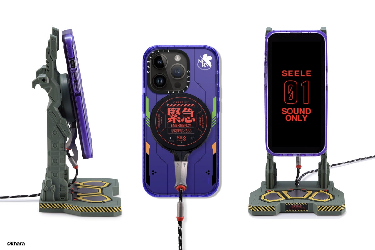 「EVANGELION x CASETiFY」より。