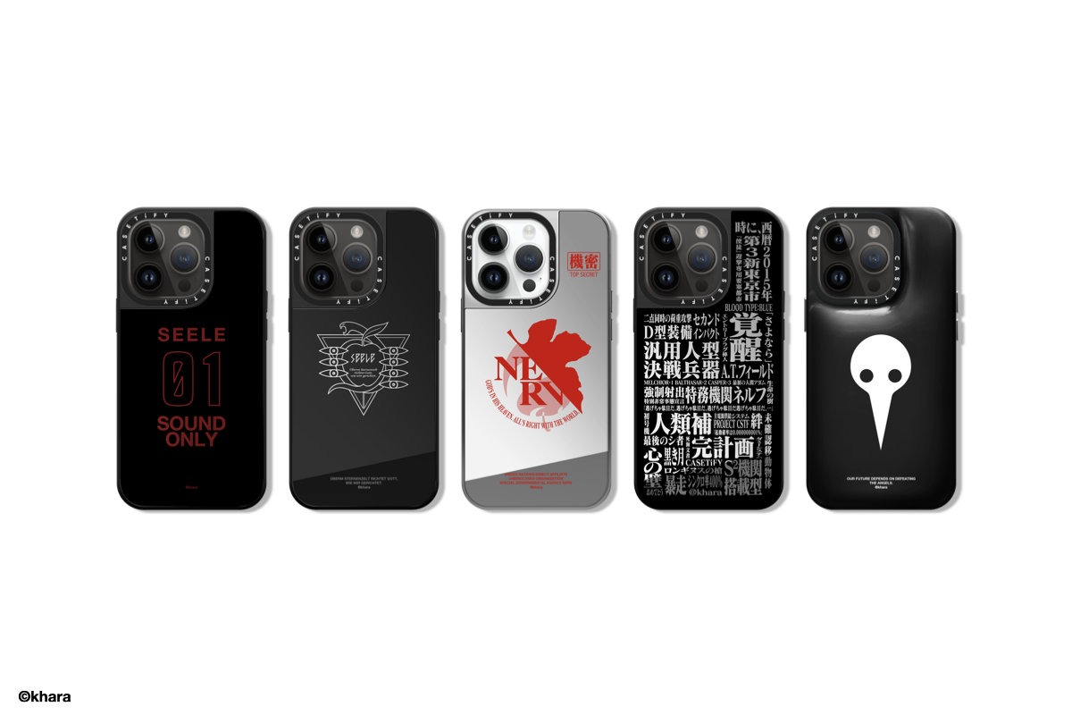 「EVANGELION x CASETiFY」より。