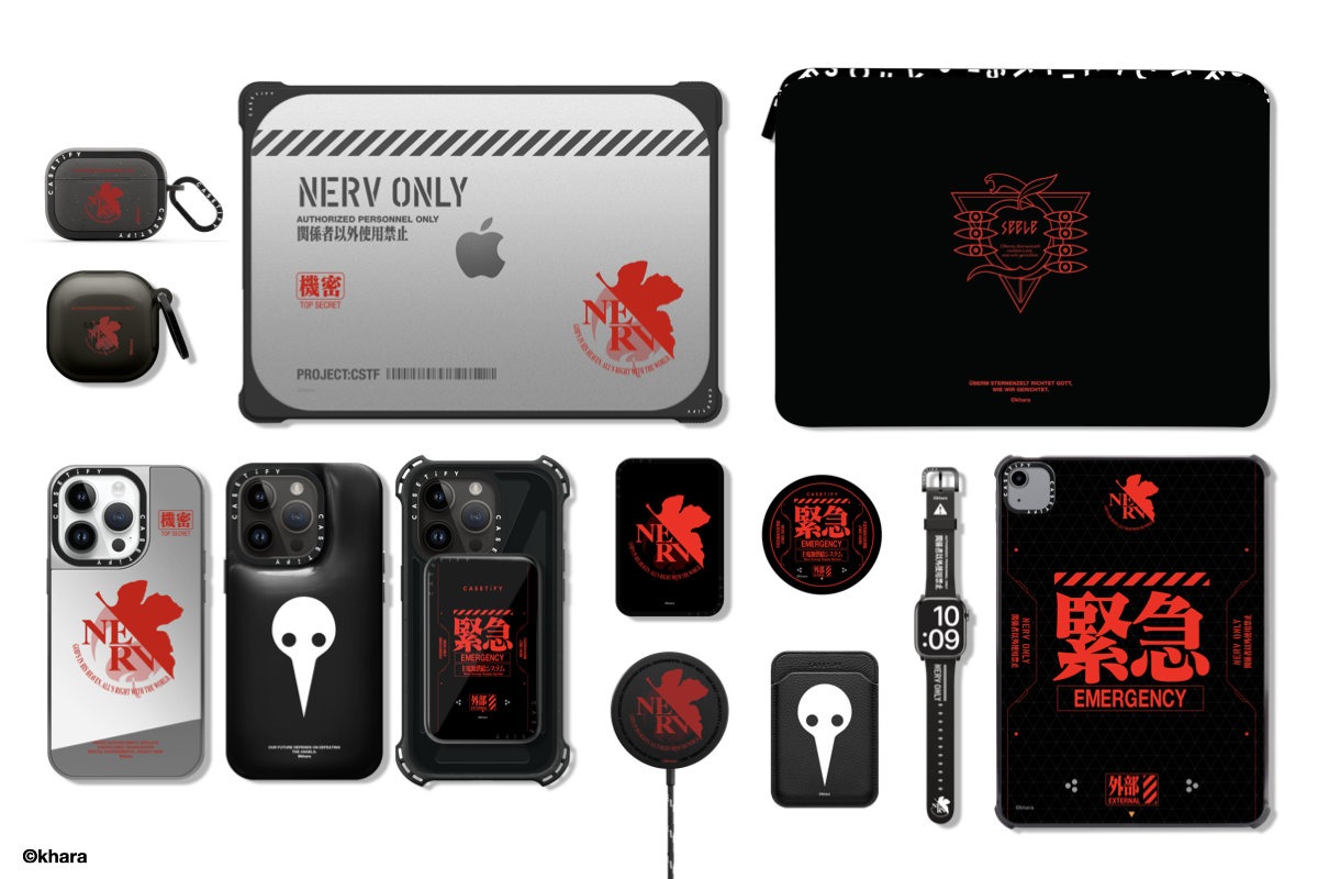 「EVANGELION x CASETiFY」より。