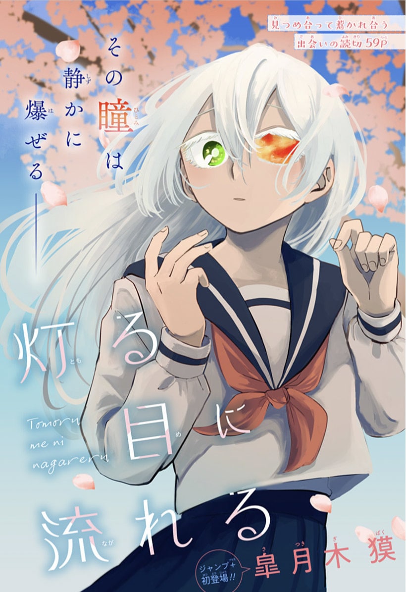 先輩は明日龍に連れていかれるらしい、赤い目を持つ少女と後輩を描く「灯る目に流れる」