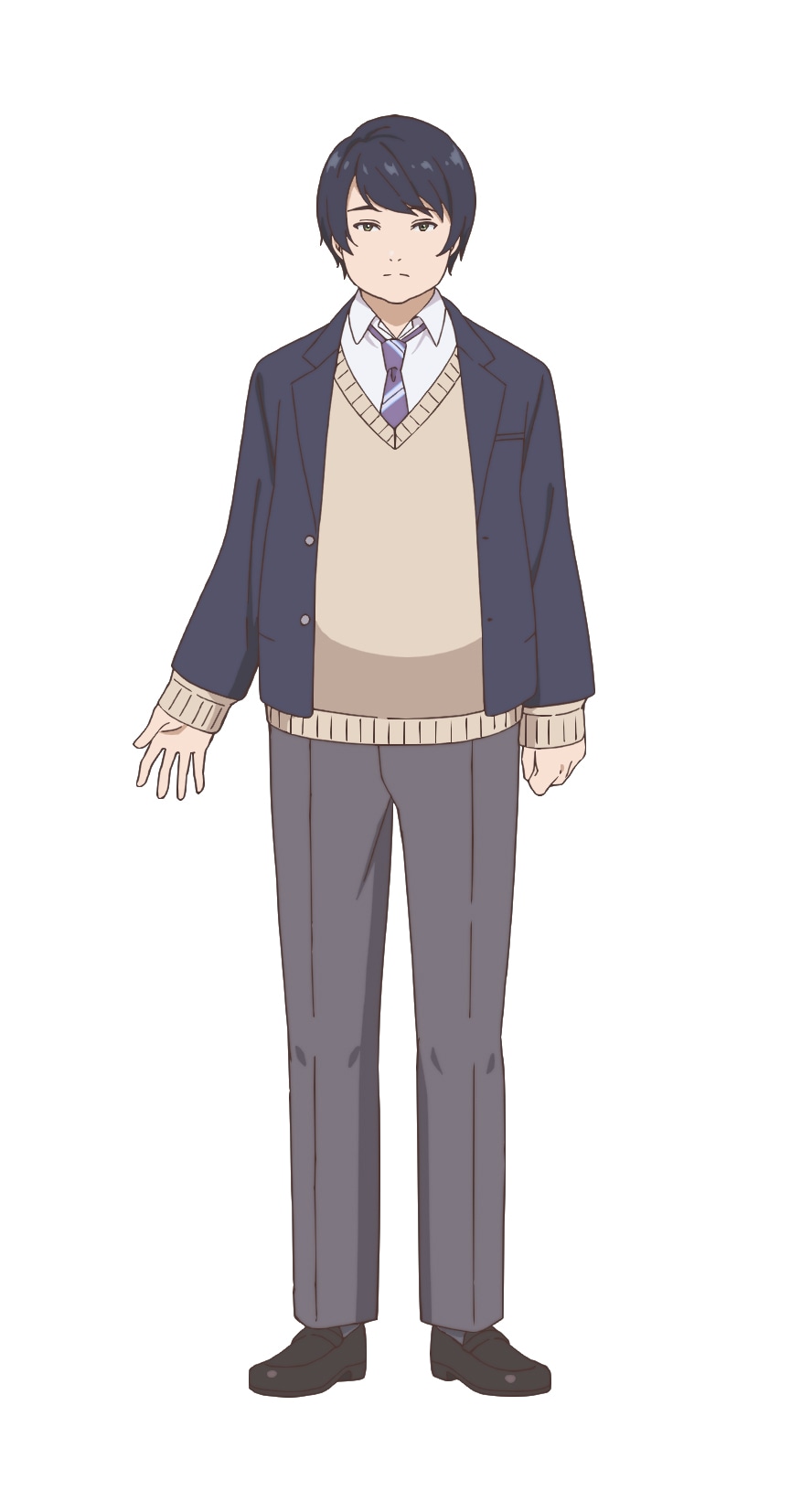伊地知祐輔（CV：落合福嗣）(c)長岡マキ子・ magako/KADOKAWA/ キミゼロ製作委員会
