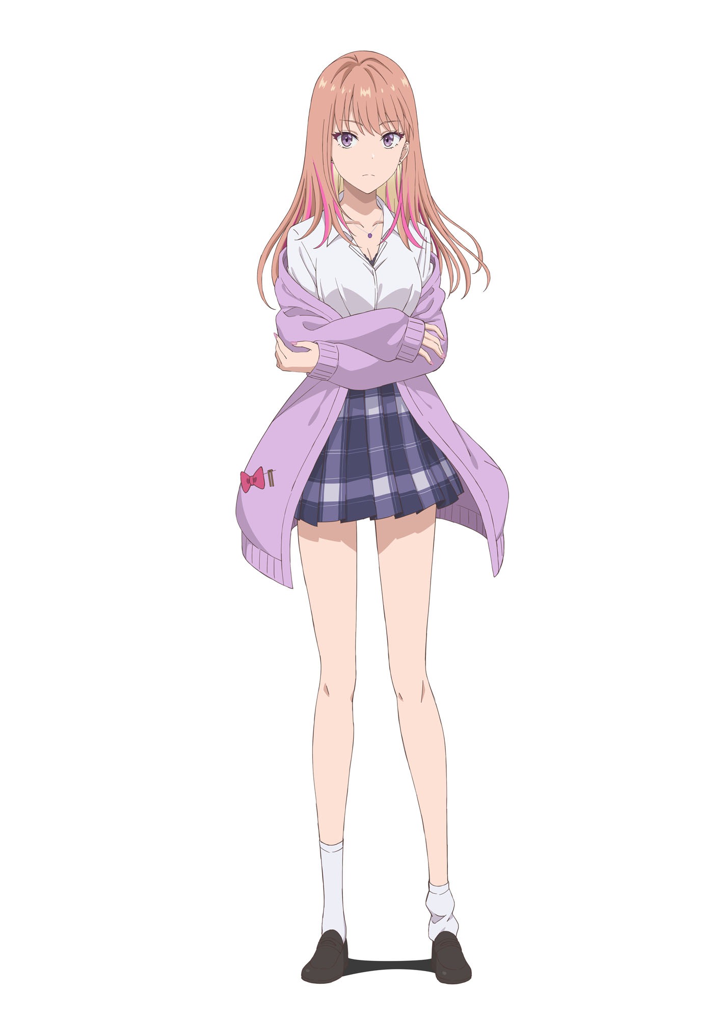 山名笑琉（CV：福原綾香）(c)長岡マキ子・ magako/KADOKAWA/ キミゼロ製作委員会