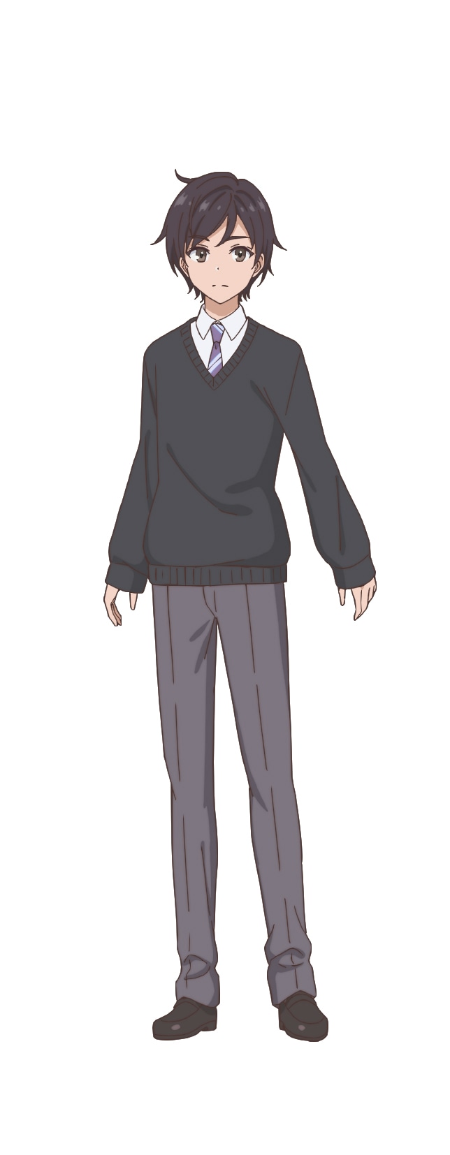 仁志名蓮（CV：阪口大助）(c)長岡マキ子・ magako/KADOKAWA/ キミゼロ製作委員会