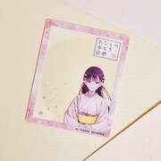 特典に用意された斎森美世のアクリルカード。