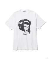 「カウボーイビバップ」×F-LAGSTUF-FのTシャツ。