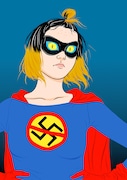 「No Time to Dye When Fighting Fascists(Super)」