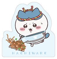 「スタンド付きダイカットメモ（ハチワレ）」