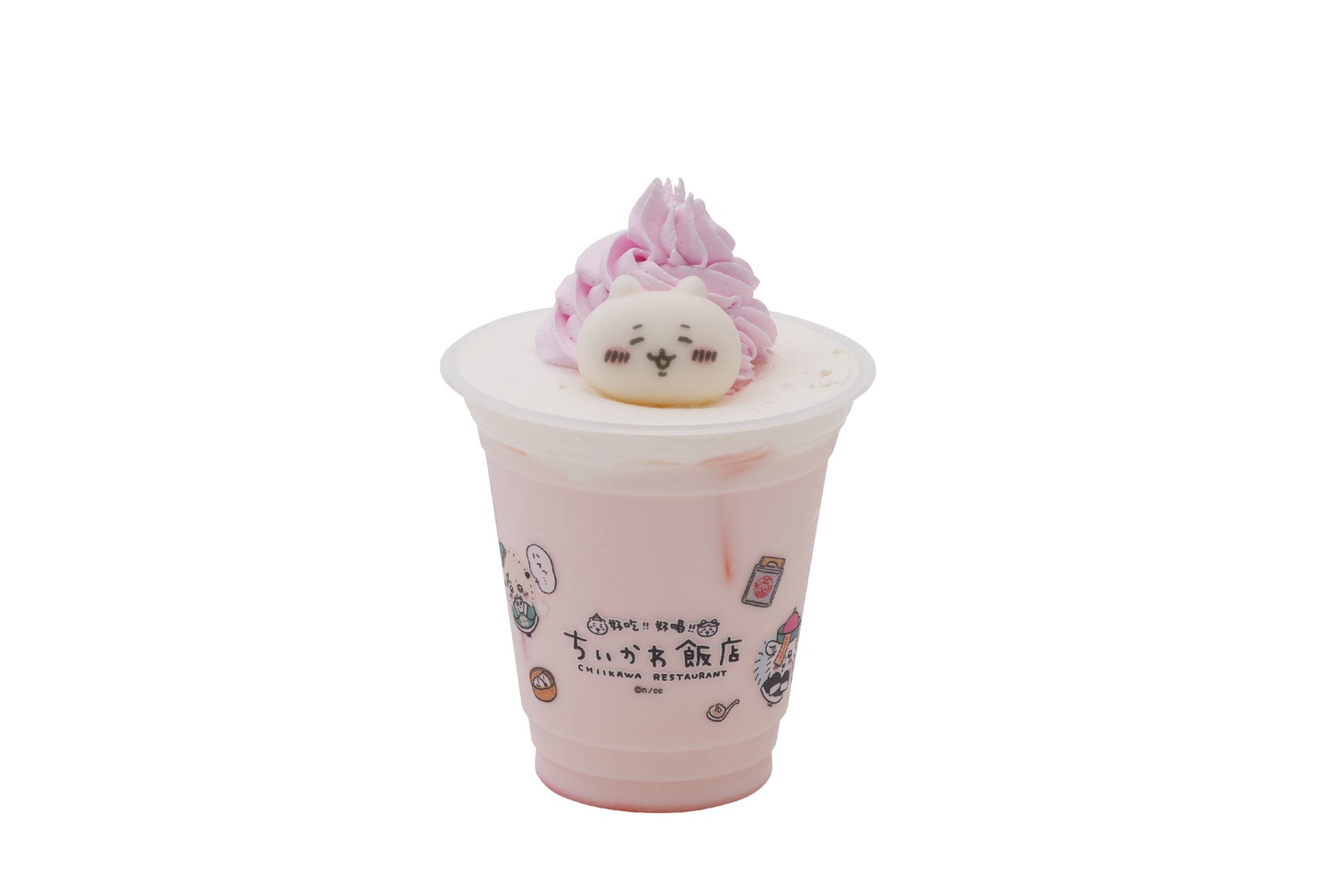 「温泉風アイス杏仁ミルク マシュマロ付」