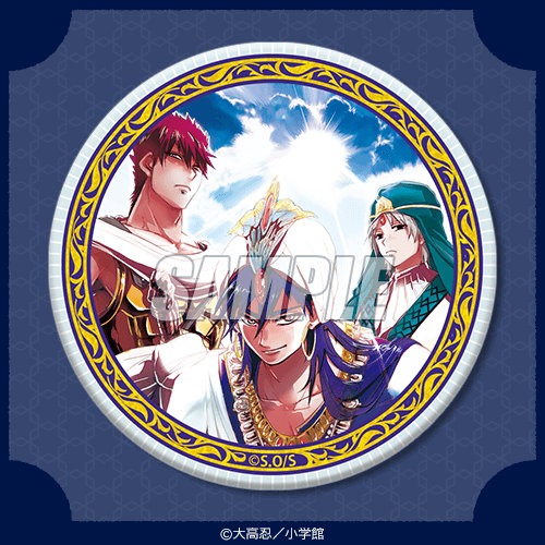 C賞「75mm缶バッジ」。全20種類。