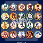 Twitterプレゼントキャンペーンでもらえる缶バッジセット。