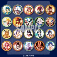 Twitterプレゼントキャンペーンでもらえる缶バッジセット。