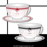 おまけキャンペーンで手に入るカップとソーサーのセット。