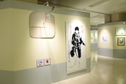「赤髪の白雪姫 原画展」の様子。