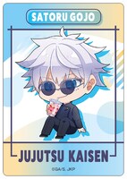 「ファミリーマート×呪術廻戦 コラボキャンペーン」で販売されるクリアカード。