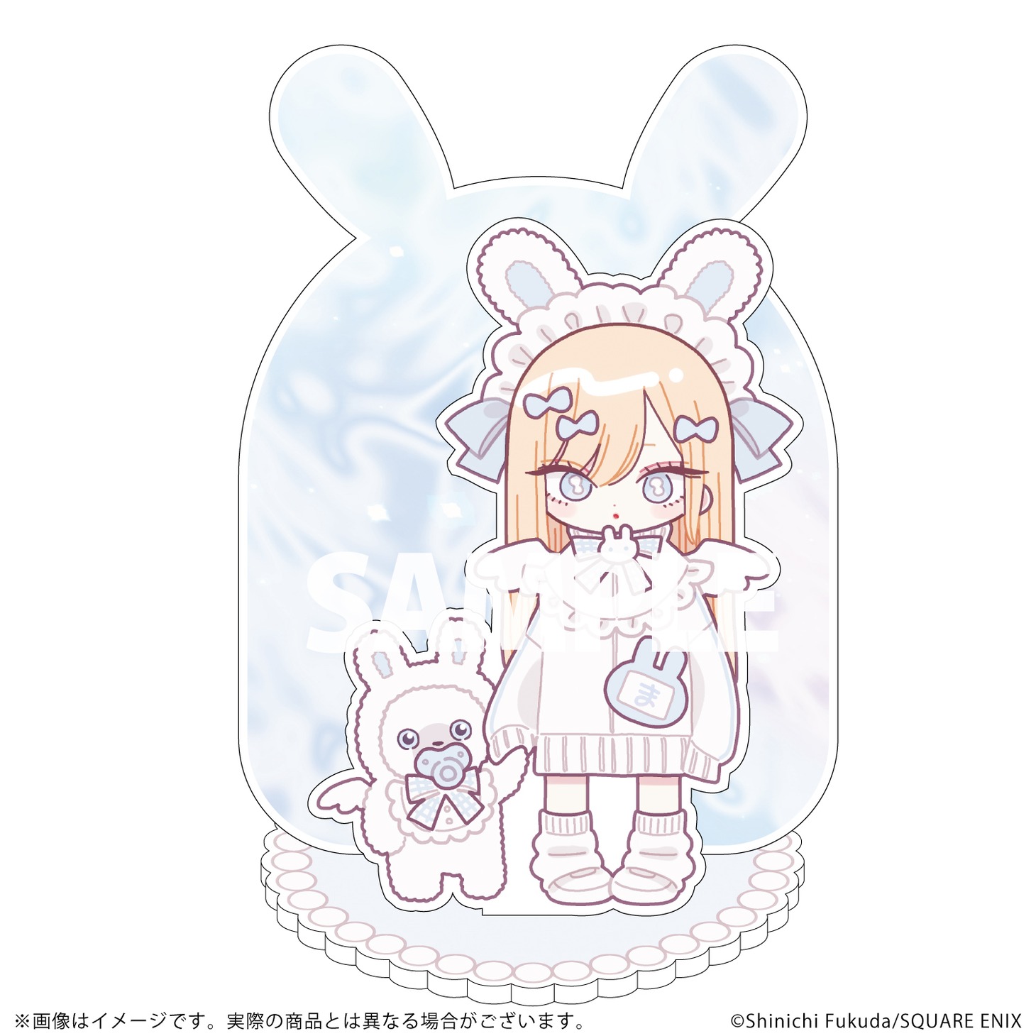 「その着せ替え人形は恋をする」12巻特装版に付属するアクリルジオラマのデザイン。