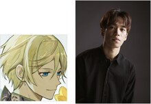 セシル役の小野賢章。