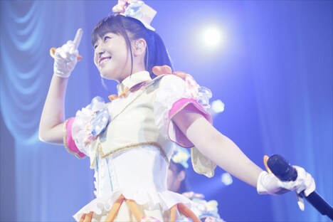 桃山みらい役の林鼓子。