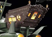 船尾楼の照明イメージ。