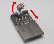 専用コントローラーのギミックイメージ。